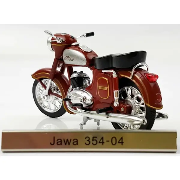 1:24 Scale JAWA 354-04 Diecast Motorcycle Model - Image 3