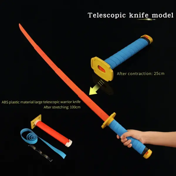 Stretchable Katana Replica Gravity Knife 100cm - Image 22