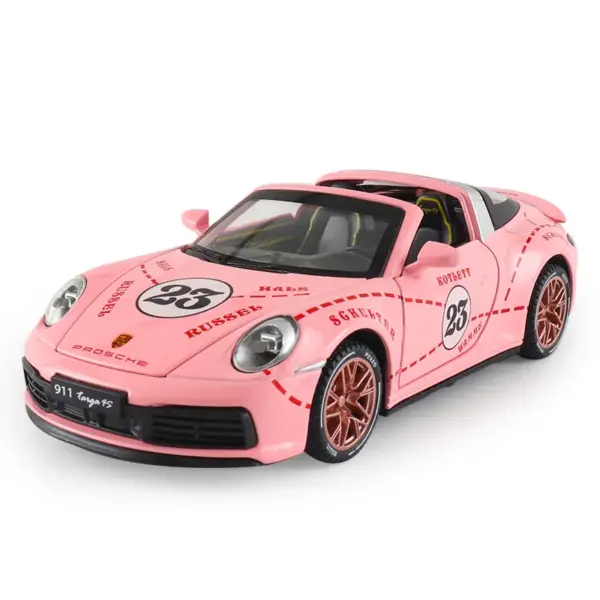 1:32 Porsche 911 Targa 4S Diecast Model - Image 6