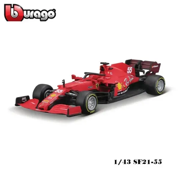 Bburago 1:43 Ferrari F1-75 Diecast Model - Image 21