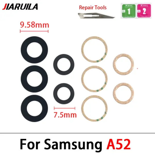 2-Pack Samsung Camera Lens Replacement Kit for A01-A72 - Image 16