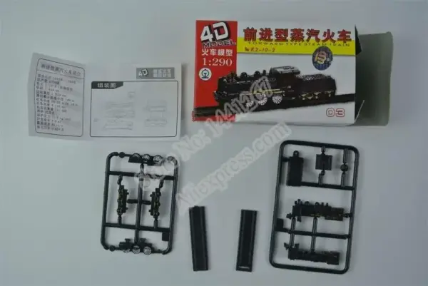 1/300 Scale 9pcs Train Model Set - Image 6
