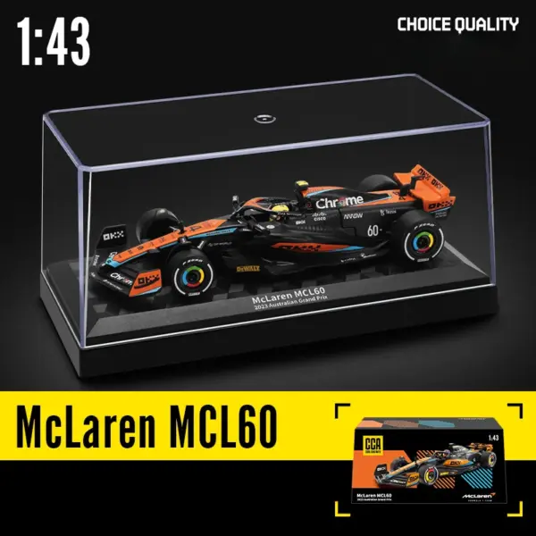 Diecast 1/43 McLaren F1 Racing Car Model - Image 7