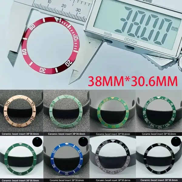Ceramic GMT Bezel Insert for 40mm Watches - Image 2