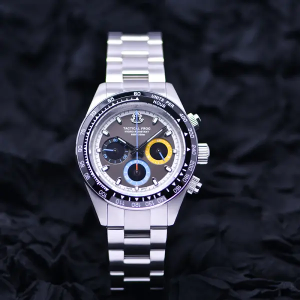 Tactical Frog 41mm Solar Chronograph Watch TF004 - Image 5
