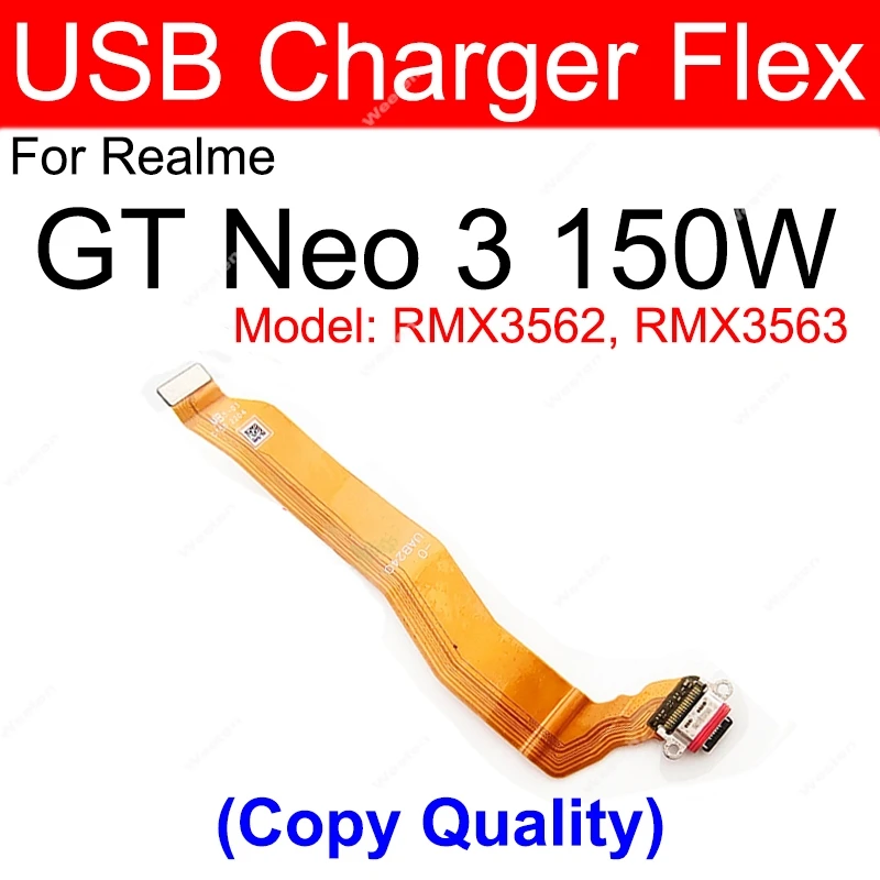 USB Charging Dock Flex Cable for Realme GT Neo 2 10 USB Charging Dock Flex Cable for Realme GT Neo 2 - Image 10