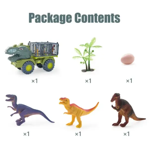 Dinosaur Truck Transport Carrier Toy for Kids - Image 5