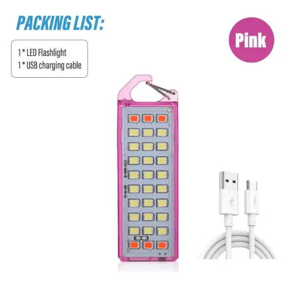 Mini Rechargeable LED Work Light Keychain - Image 9