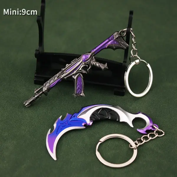 Phantom Valorant Mini Keychain Knife 8cm