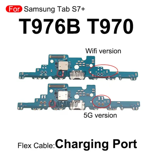 Samsung Galaxy Tab S7 Plus USB Charging Port Flex Cable - Image 4