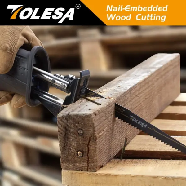 TOLESA 10PC Multi-Purpose Reciprocating Blades - Image 5