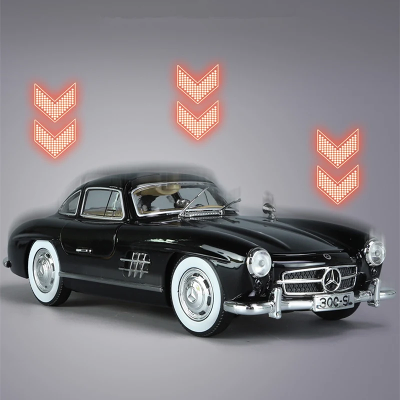 1:24 Alloy Benz 300SL Diecast Model Car 5 1:24 Alloy Benz 300SL Diecast Model Car - Image 5