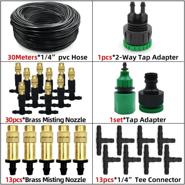 5M-30M Outdoor Misting Cooling System - Image 13