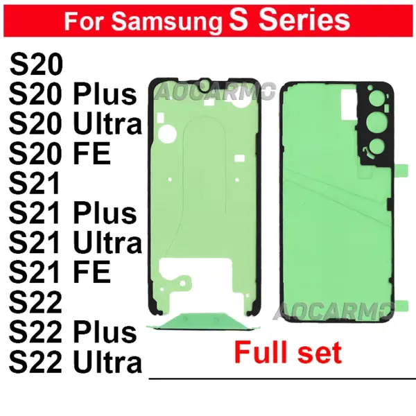 Samsung Galaxy S20 S21 S22 Plus Sticker Set