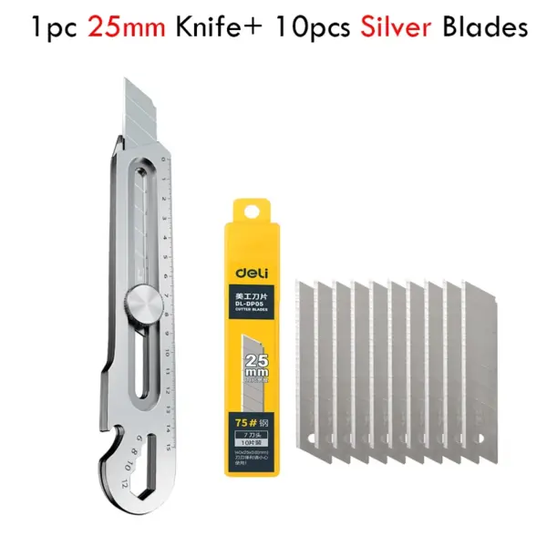 6-in-1 Multifunctional Stainless Steel Utility Knife - Image 14