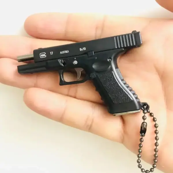 Mini Metal Glock G17 DIY Keychain Gun - Image 3