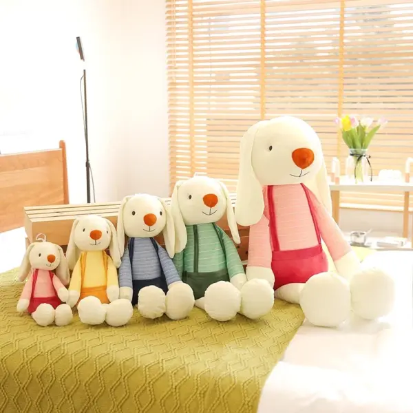 Cute 110cm Candy Rabbit Plush Pillow Toy - Image 6