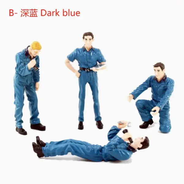 1/18 Resin Garage Scene Repairman Model - Image 15