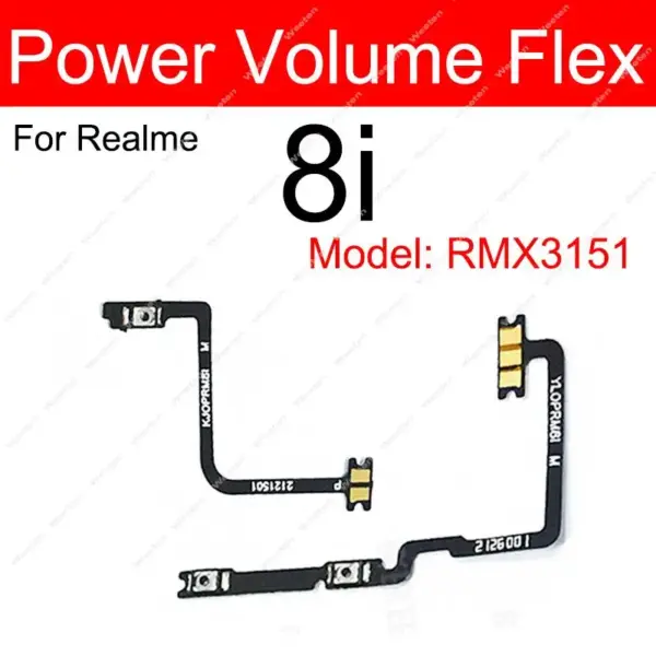 Realme 8 Series Power & Volume Flex Cable Replacement - Image 7