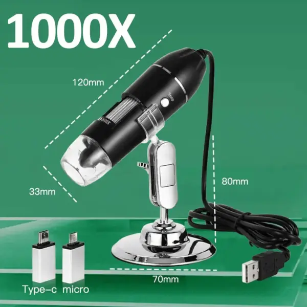 500X/1000X/1600X USB Digital Microscope Camera - Image 7