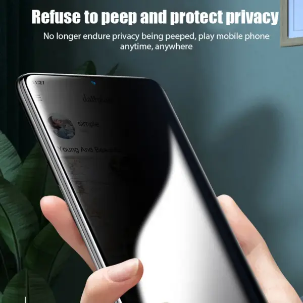 3PCS Privacy Anti-spy Glass for Xiaomi Poco - Image 6
