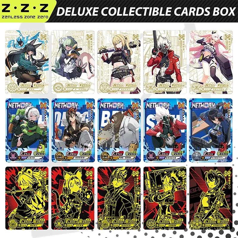 Zenless Zone Zero Deluxe Collectible Cards Set 5 Zenless Zone Zero Deluxe Collectible Cards Set - Image 5