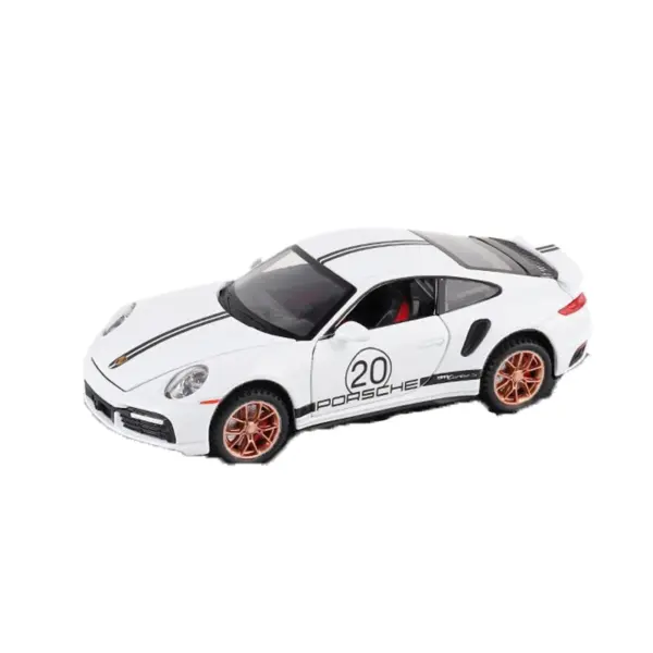 1:32 Scale Metal Porsche 911 Turbo S Model - Image 8