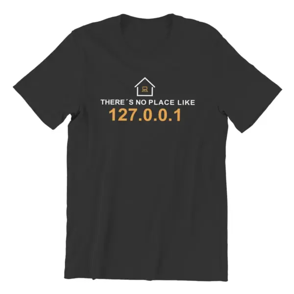 127.0.0 Computer Joke T-Shirt for Men - Image 2