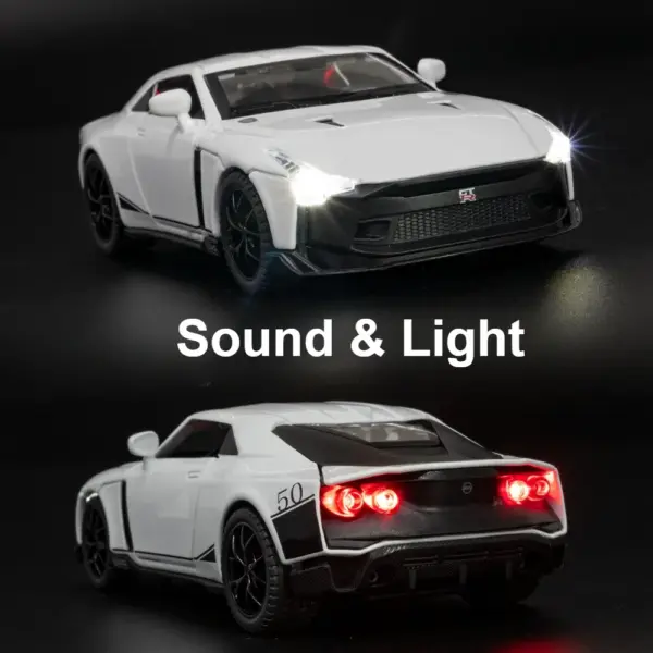 1:32 GT-R50 Sports Car Model Diecast Toy - Image 4