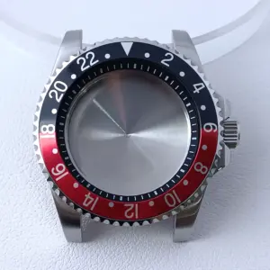 40.5mm Stainless Steel GMT Watch Case NH35/NH36 186 S4cd69a187be74fadaeff68b776a6e48f1