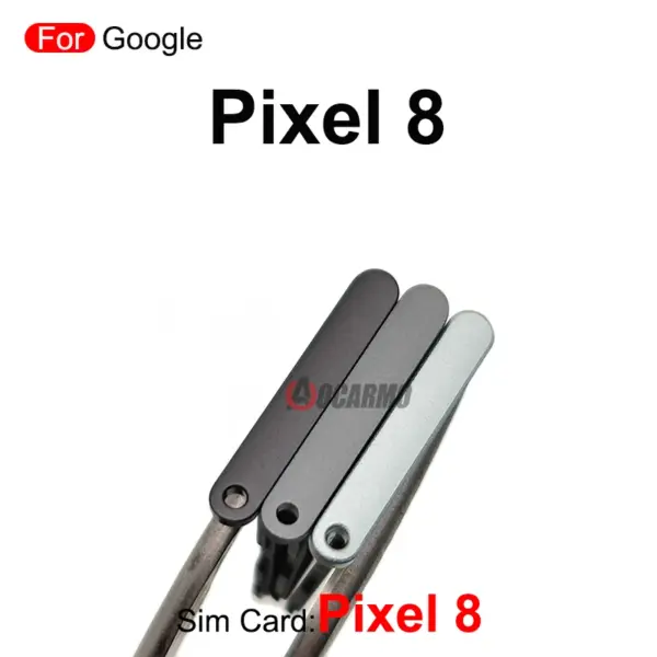 Black SIM Card Tray for Google Pixel 8 - Image 6