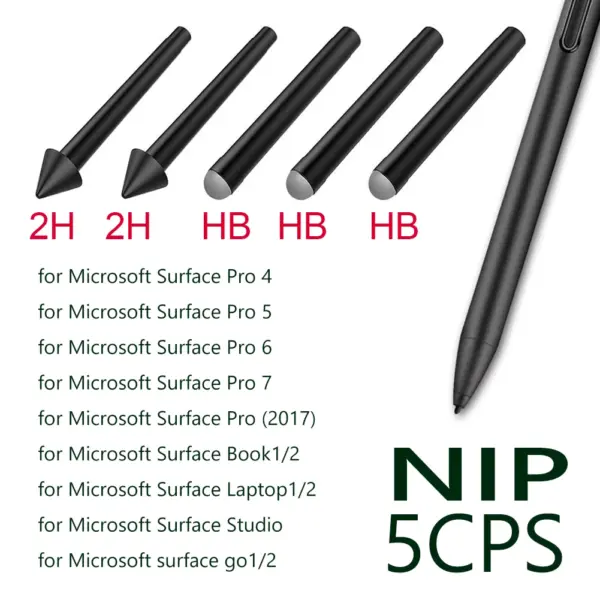 5pcs High Sensitivity Stylus Nibs for Surface Pro - Image 7
