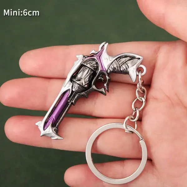 Valorant Mini Metal Keychain Knife Pendant - Image 2