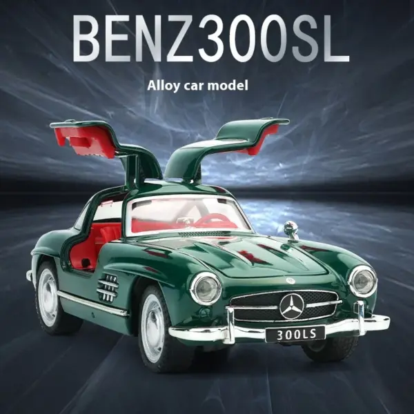 1:32 Mercedes Benz 300SL Diecast Model Car - Image 3