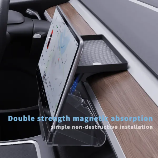 Hidden Screen Storage Organizer for Tesla Model 3/Y - Image 5