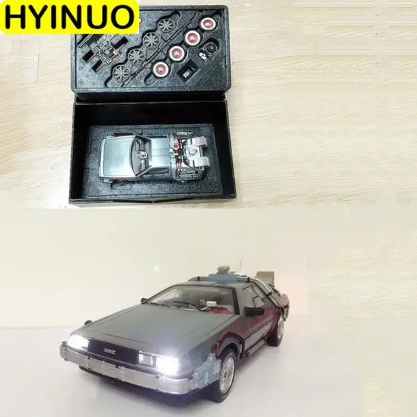1/18 Back to the Future Diecast Car Model - Image 2