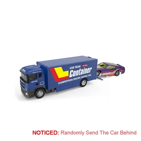 1:64 Diecast Alloy Trailer Model Toy Car - Image 8
