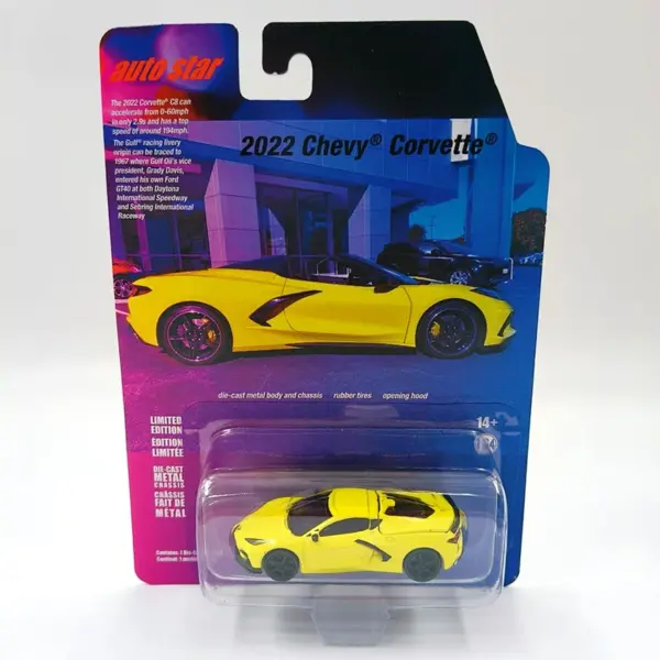 1:64 Scale 2022 Chevy Corvette Diecast Model - Image 7