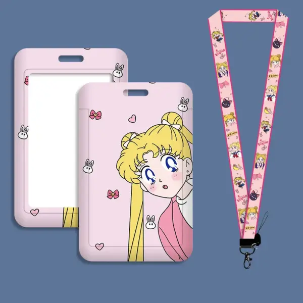 Sailor Moon Cute Key Lanyard Keychain - Image 2