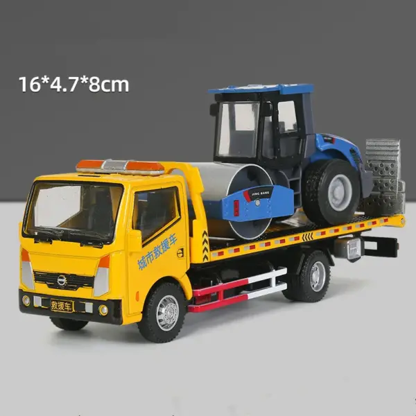 1:60 Alloy Trailer Engineering Vehicle Model - Image 2