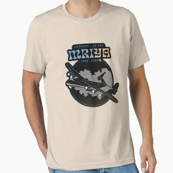 Antonov AN225 Mriya Cargo Aircraft T-Shirt - Image 7