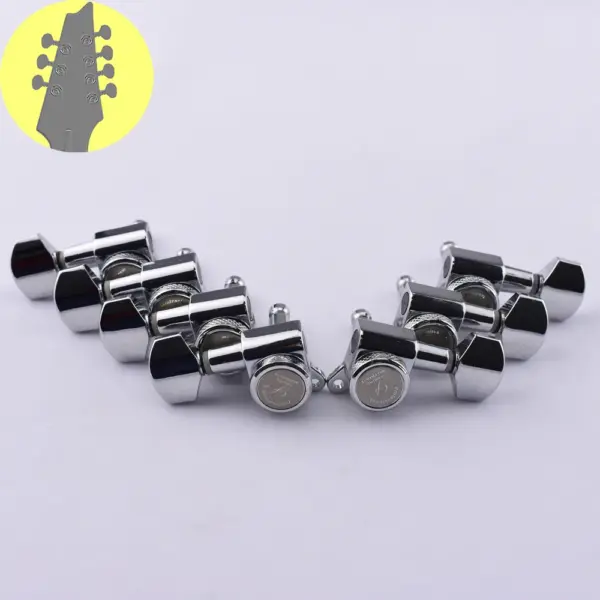 Locking Guitar Machine Heads 1:18 Gear Ratio - Image 16