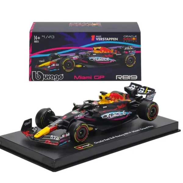 Bburago 1:43 Red Bull RB19 Diecast Model - Image 7