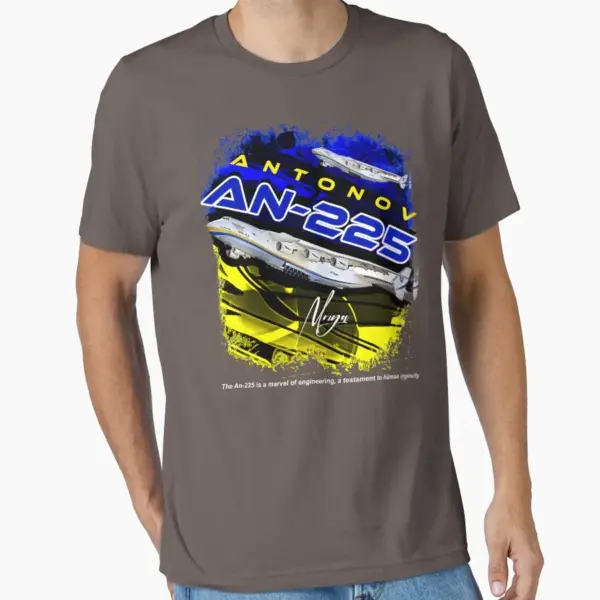 Antonov AN225 Mriya Cargo Aircraft T-Shirt - Image 12