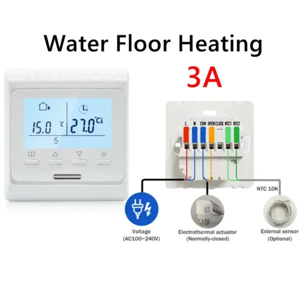 WiFi Programmable Thermostat for Underfloor Heating - Image 8