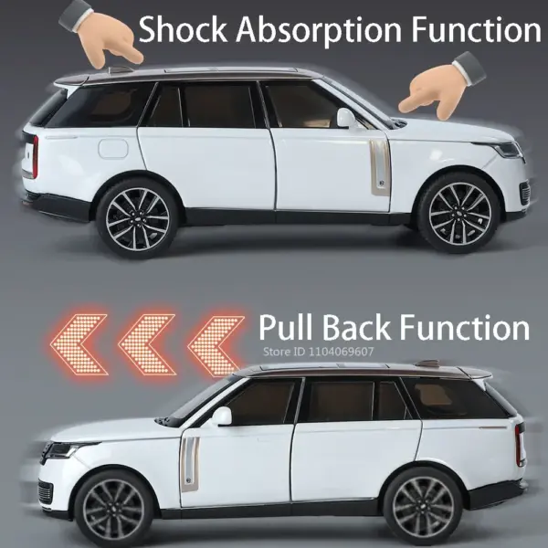1:32 Land Range Rover SV2022 Diecast Model - Image 4