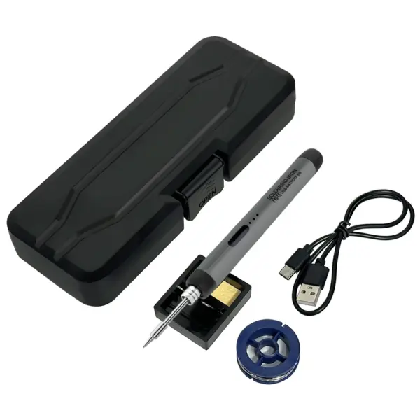 Portable USB Soldering Iron Set Adjustable Temp - Image 7