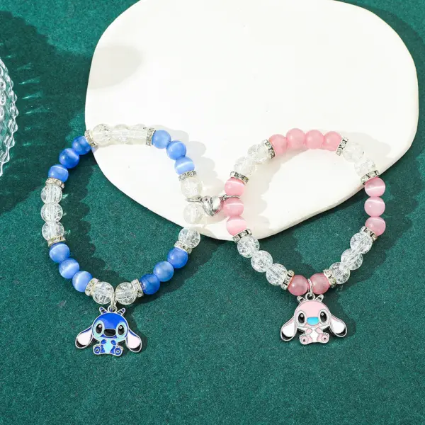 Disney Stitch Angel Friendship Bracelet Set - Image 3