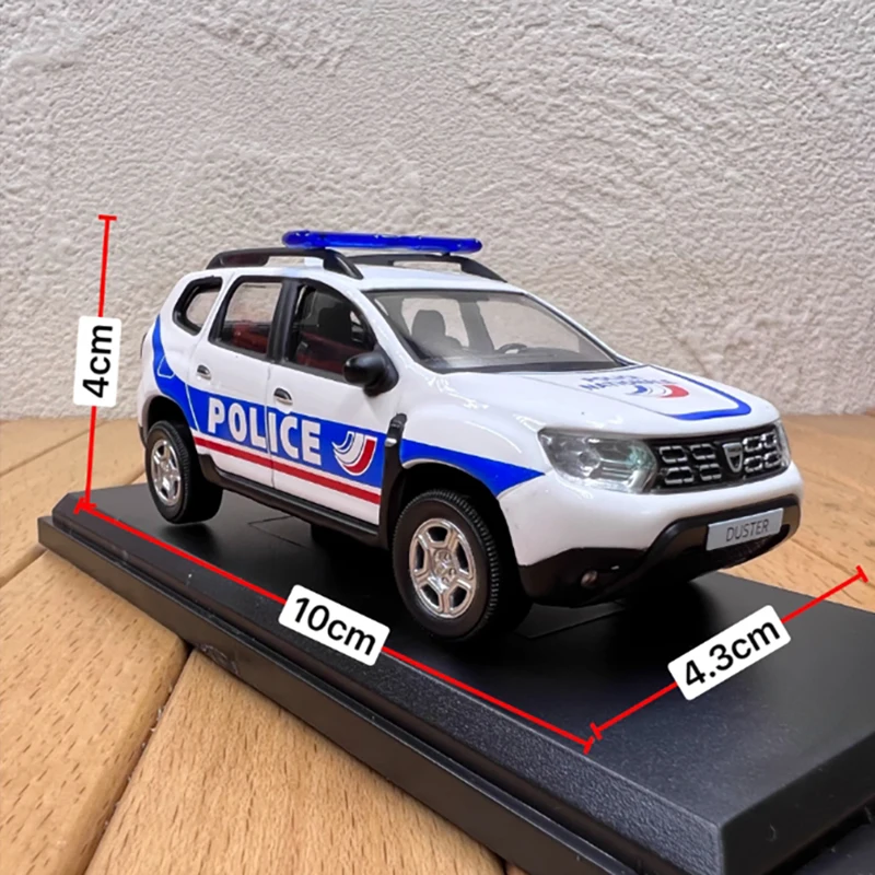 Diecast 1:43 Dacia Duster Police Model 4 Diecast 1:43 Dacia Duster Police Model - Image 4