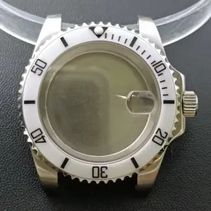 NH35 GMT Steel Watch Case 40.5mm Silver 207 S4e5f4cc2da95471d8f27711ec469075e6 1